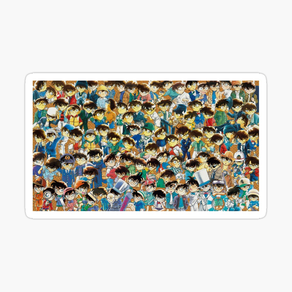 Detective Conan Edit - Conan Collage! Poster