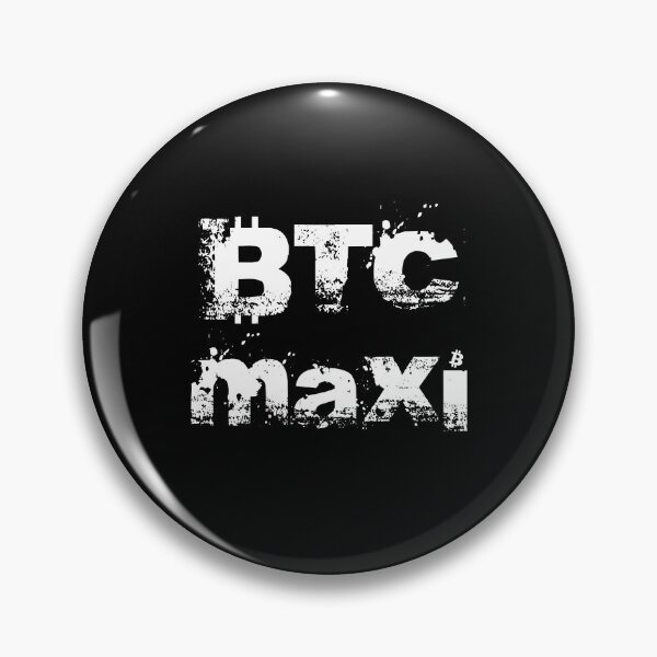 Item preview, Bitcoin Maxi Grunge White designed and sold by StepupDesign.
