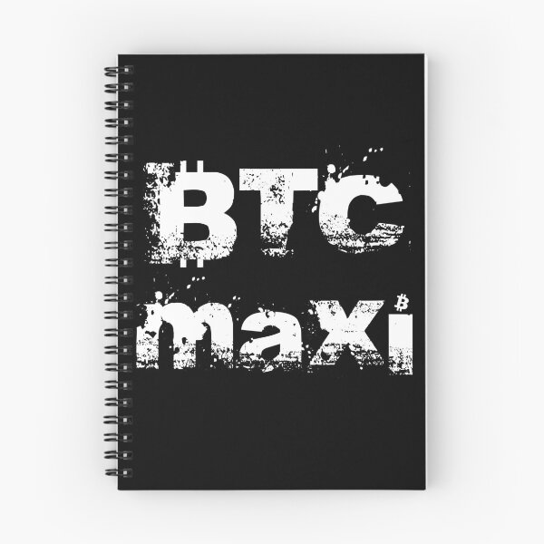 Item preview, Bitcoin Maxi Grunge White designed and sold by StepupDesign.