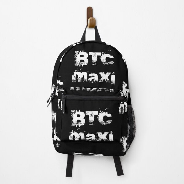 Item preview, Bitcoin Maxi Grunge White designed and sold by StepupDesign.