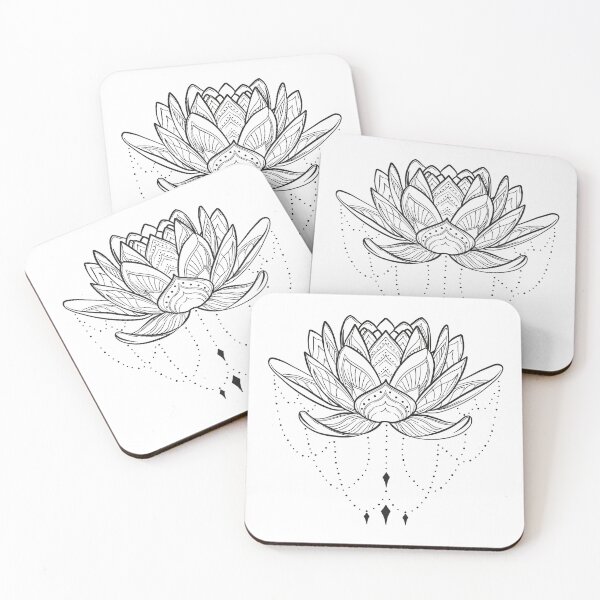 Item preview, Beautiful lotus in mandala optics, yoga, meditation, spirituality. designed and sold by AllkindofShirts.