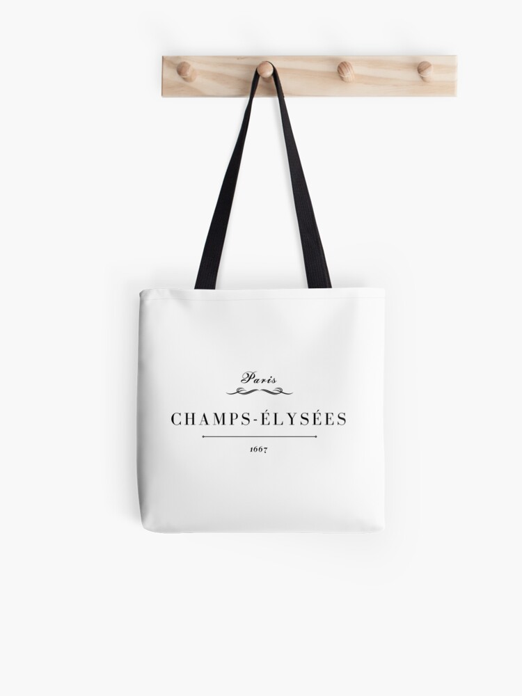 Champs Elysées. Paris Tote Bag