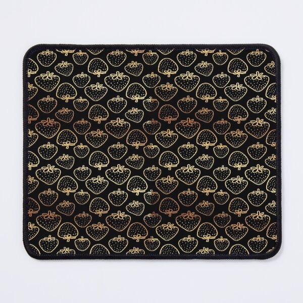 Item preview, Golden Strawberries Fruit Pattern designed and sold by Alladin7.