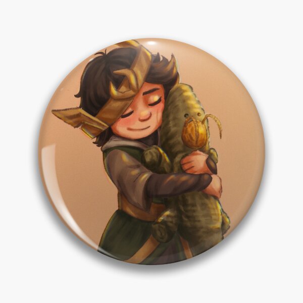 Item preview, Kid Loki and Crochki designed and sold by Chewyscribbles.