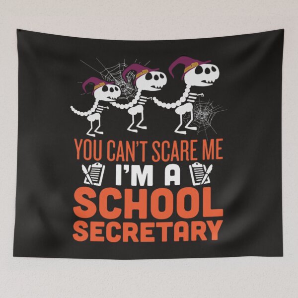 Item preview, School secretary scare me halloween designed and sold by Themngocbao.