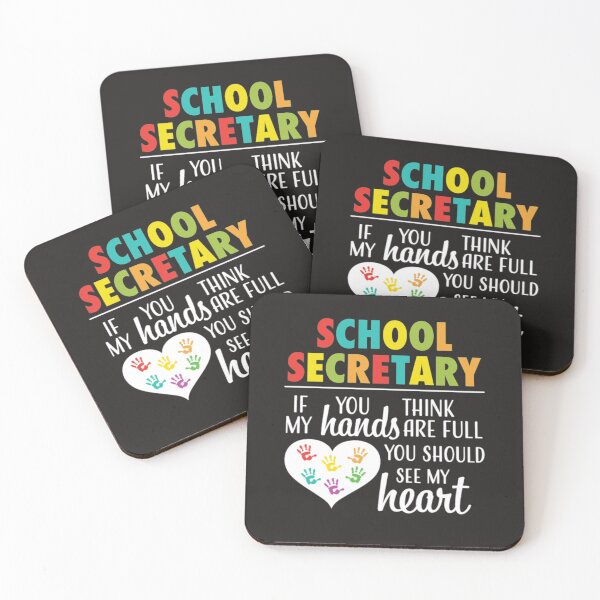 Item preview, School secretary heart hands full designed and sold by Themngocbao.