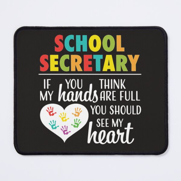 Item preview, School secretary heart hands full designed and sold by Themngocbao.