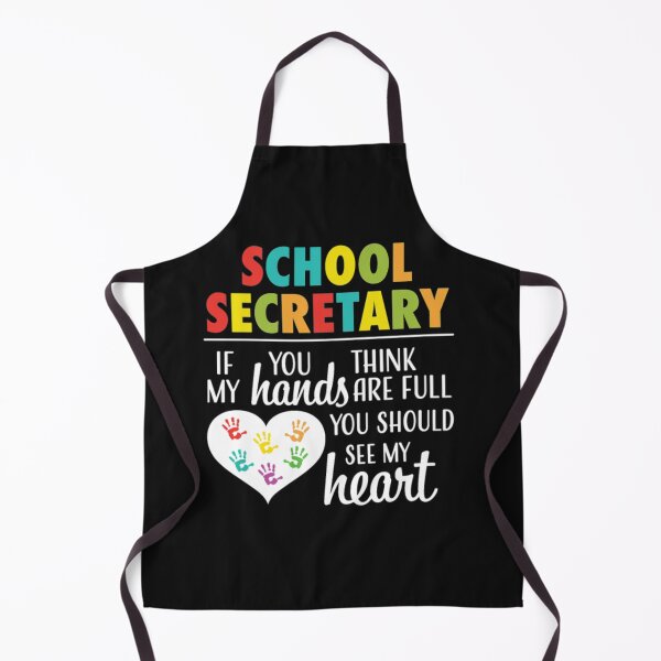 Item preview, School secretary heart hands full designed and sold by Themngocbao.