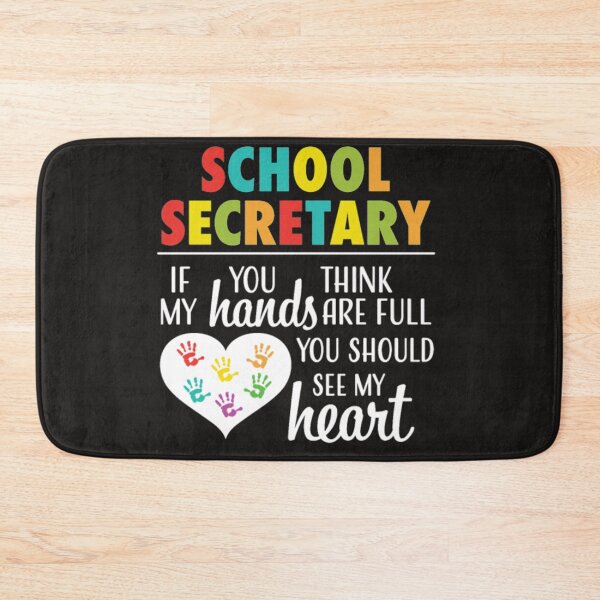 Item preview, School secretary heart hands full designed and sold by Themngocbao.