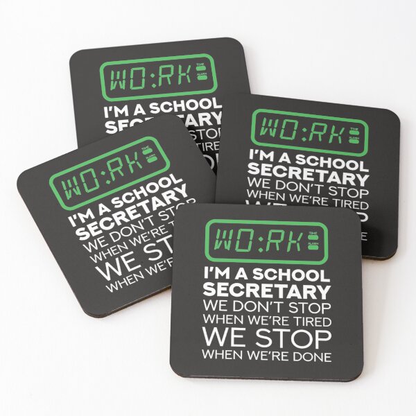 Item preview, School secretary work dont stop designed and sold by Themngocbao.