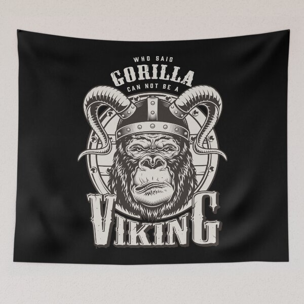 Item preview, Viking Gorilla designed and sold by Vector Scout Lab.