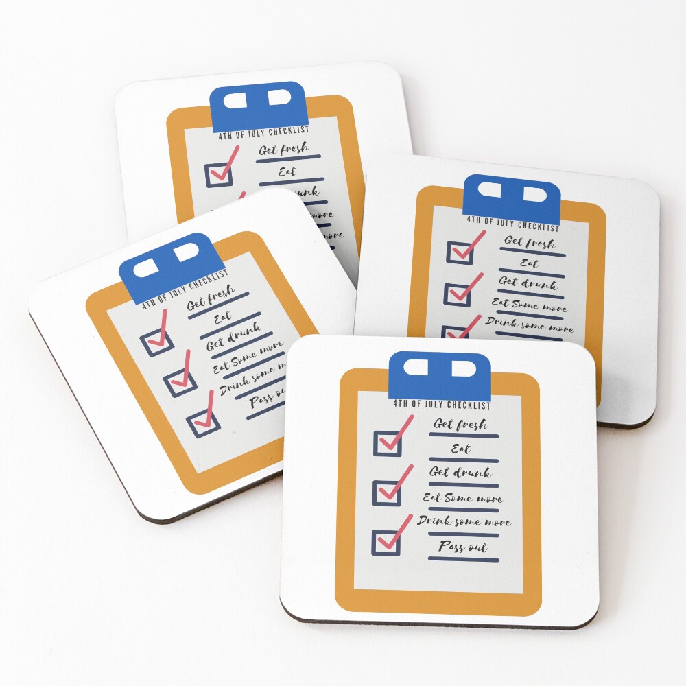Item preview, Coasters (Set of 4) designed and sold by ShopTease.