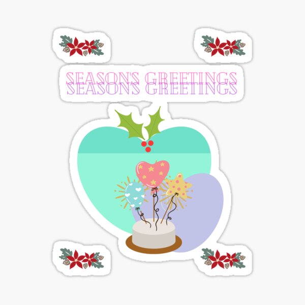 Item preview, SEASON'S GREETINGS designed and sold by SooDesignStudio.
