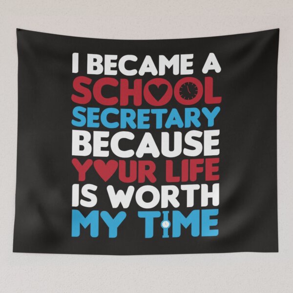 Item preview, School secretary my time my life designed and sold by Themngocbao.