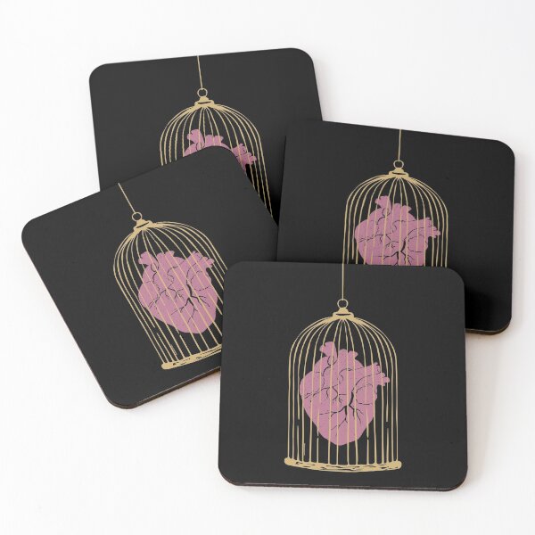 Item preview, Heart inside the bird cage, Caged Heart designed and sold by Obsesie.