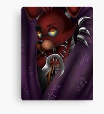 Foxy Five Nights at Freddy's Canvas Print