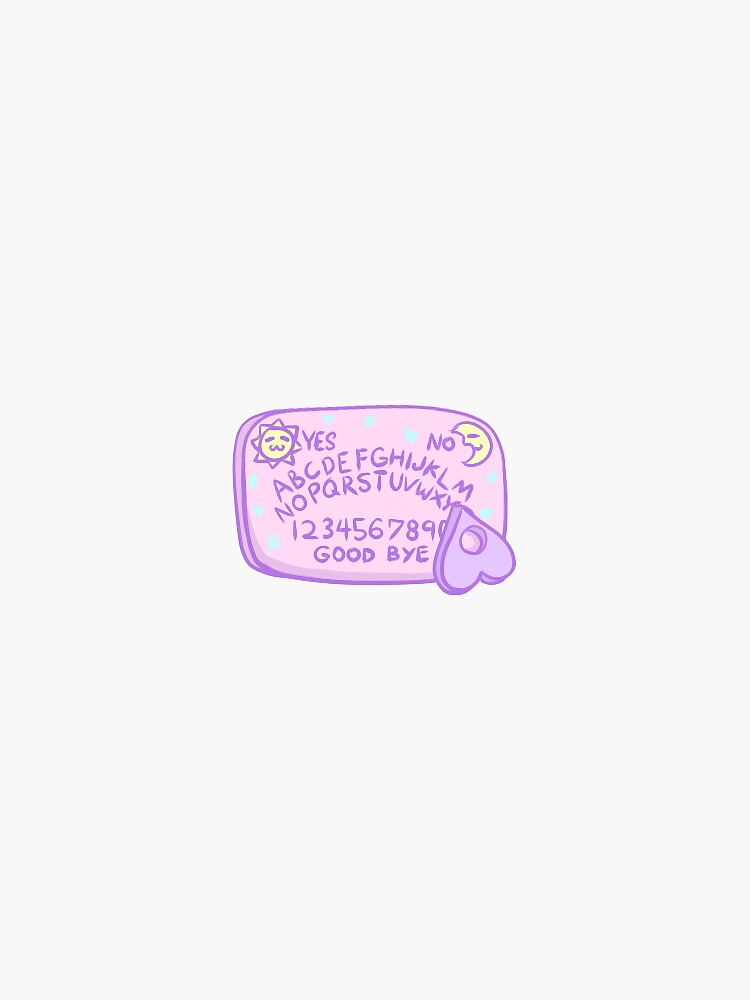 "kawaii pastel spirit board" Sticker for Sale by veonsyl Redbubble