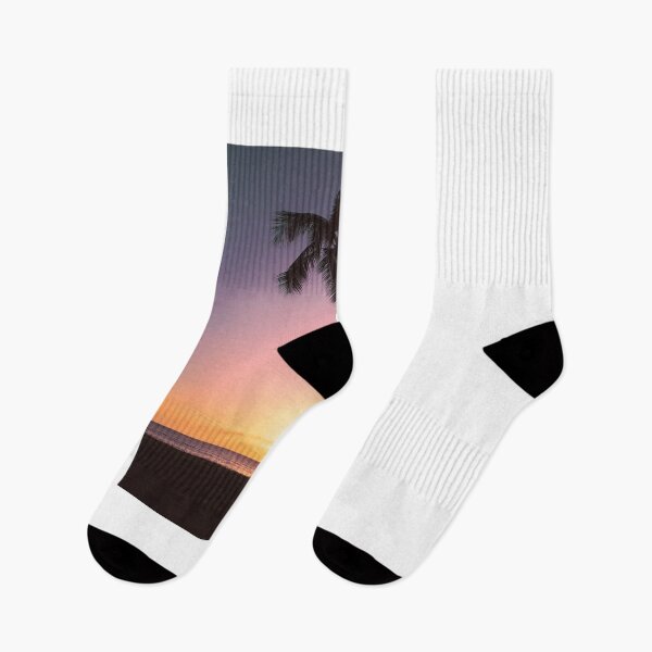 Item preview, Palm tree sunset designed and sold by alternative-.