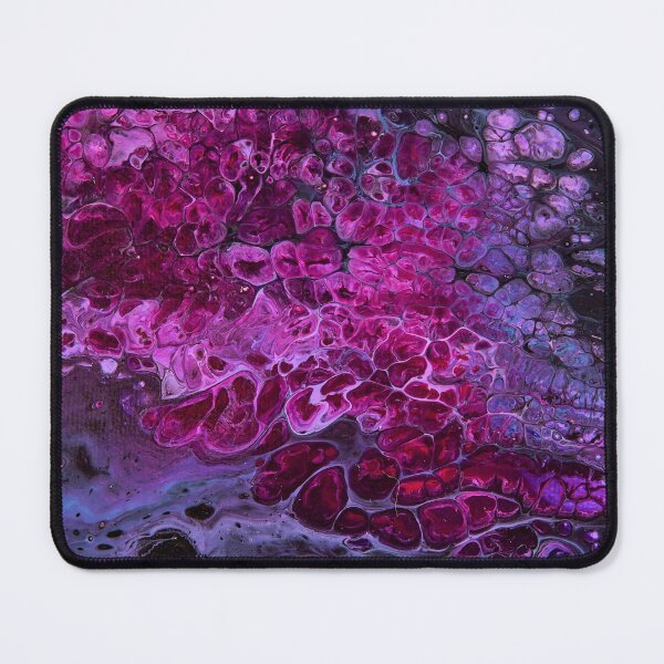 Item preview, Flow Art Collection – Purple & Pink - Acrylic Paint Pouring designed and sold by Lorelai I Dali.