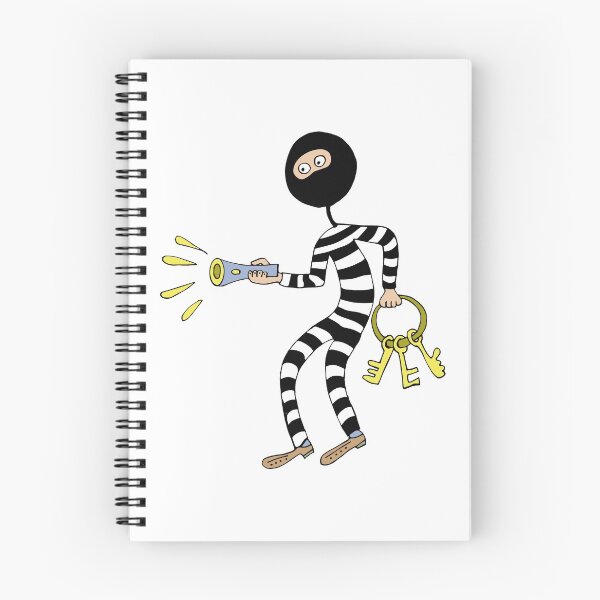 Item preview, Thief with a flashlight. designed and sold by Olga81creative.