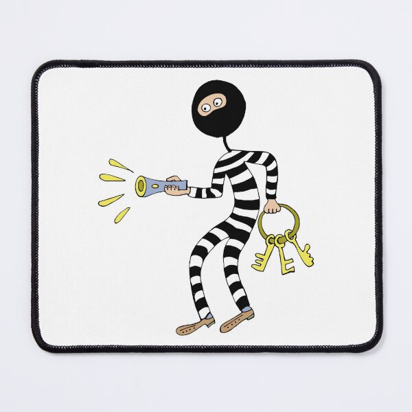 Item preview, Thief with a flashlight. designed and sold by Olga81creative.