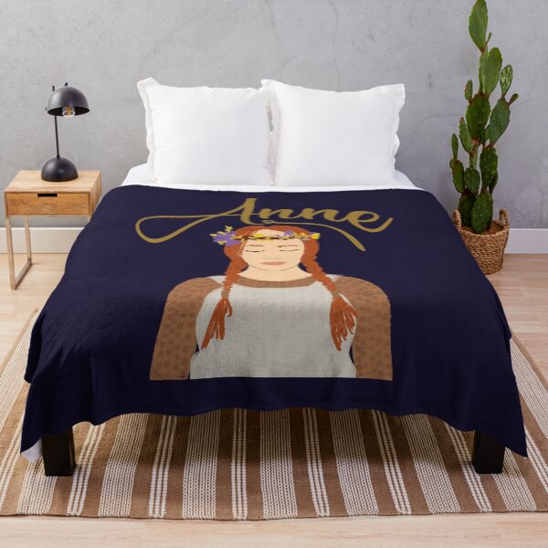 Item preview, Anne with an e, Anne of Green Gables, portrait of Anne designed and sold by FreckledBliss.
