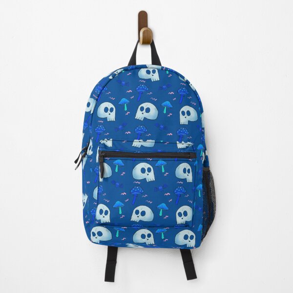 Item preview, Blue Halloween themed pattern designed and sold by HelloRea.