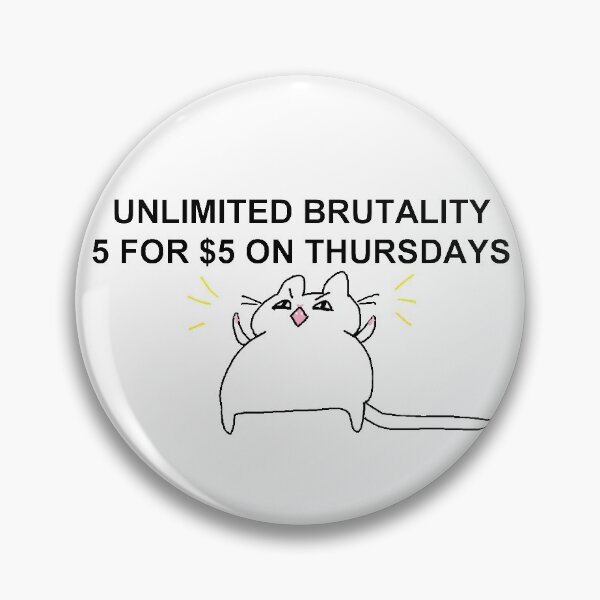 Item preview, unlimited brutality designed and sold by robinauts.