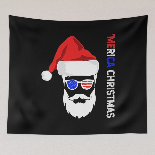 Item preview, Cool Santa Merica Christmas designed and sold by TKsTees.