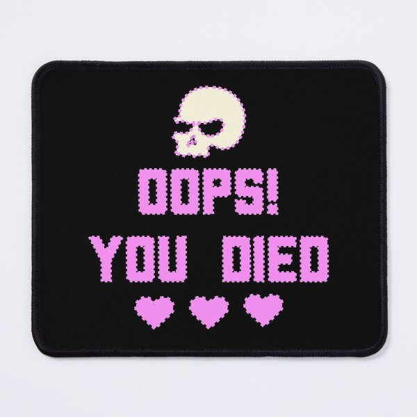 Item preview, Death of a Gamer designed and sold by Erie-Cole.