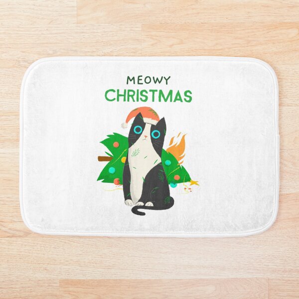 Item preview, Meowy Christmas designed and sold by InfiniteeShop.