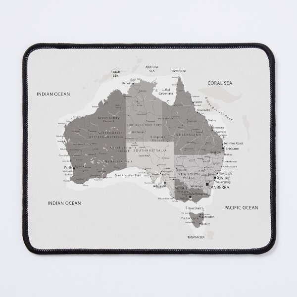 Item preview, Australia Map designed and sold by UrbanEpiphany.