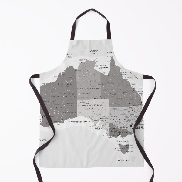 Item preview, Australia Map designed and sold by UrbanEpiphany.