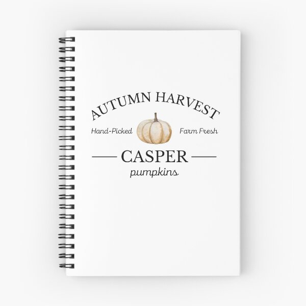 Item preview, Farm Fresh Casper Pumpkins | Hand Picked Watercolor Pumpkin designed and sold by MiaDelelai.