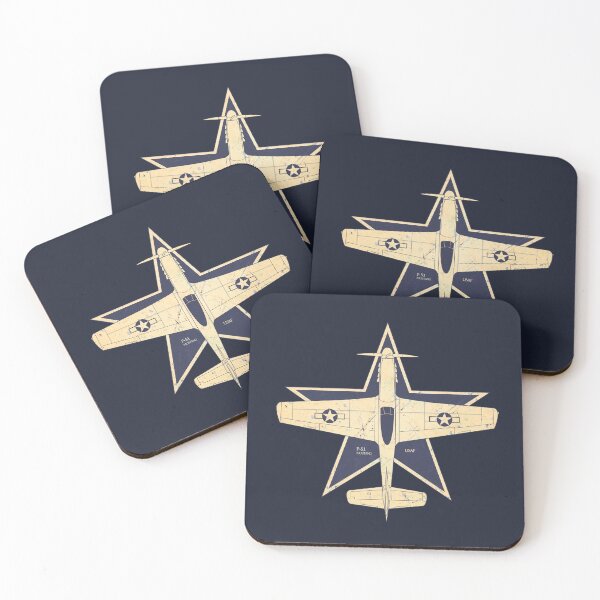Item preview, P-51 Mustang USAF Vintage WW2 Fighter Plane designed and sold by worldwarvintage.