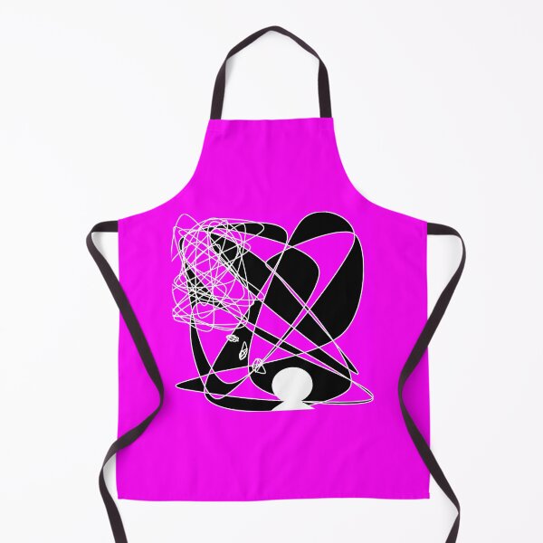Item preview, negro, blanco, rosa, pensamiento excesivo, arte abstracto designed and sold by pepperdIp.