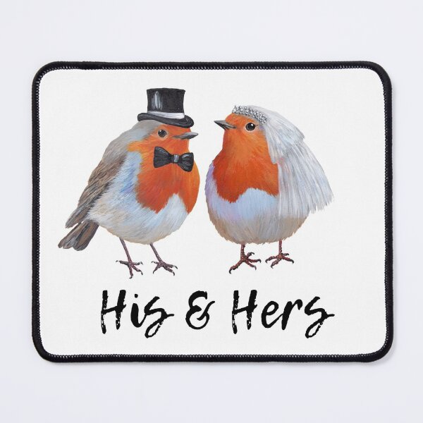 Item preview, His and Hers Robin Couple designed and sold by Tiffany Roy.
