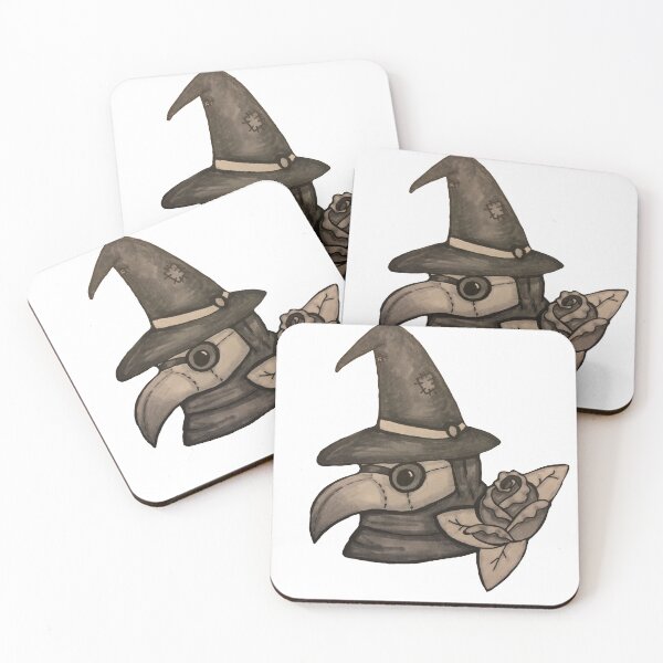 Item preview, Plague doctor sticker #1 designed and sold by Thegoofygoblin.