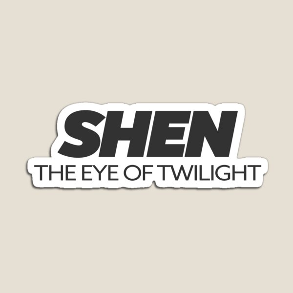 Item preview, Shen "The Eye Of Twilight" | Black Text designed and sold by agsduy.