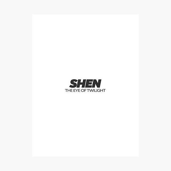 Item preview, Shen "The Eye Of Twilight" | Black Text designed and sold by agsduy.