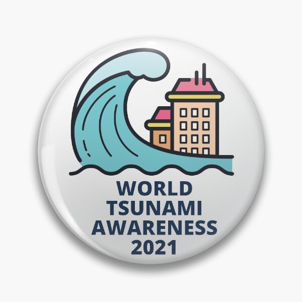 Item preview, World Tsunami Awareness 2021 designed and sold by Peter Stawicki.