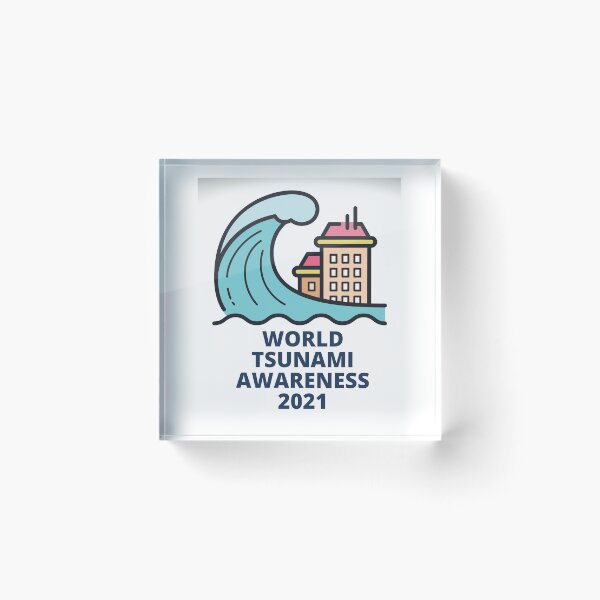 Item preview, World Tsunami Awareness 2021 designed and sold by Peter Stawicki.