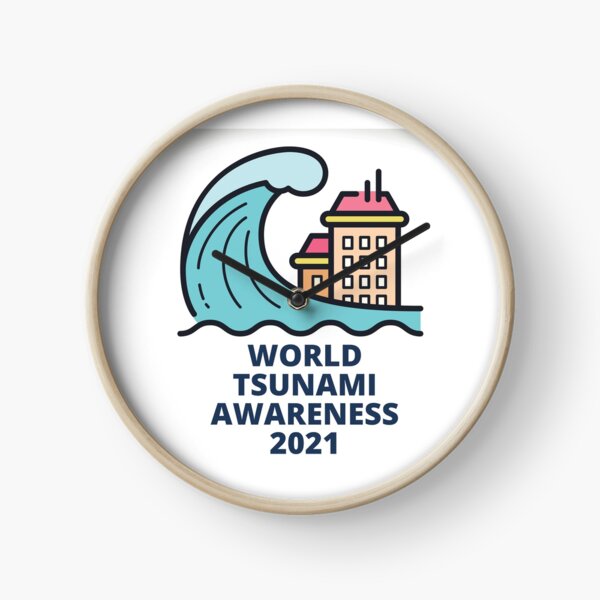 Item preview, World Tsunami Awareness 2021 designed and sold by Peter Stawicki.