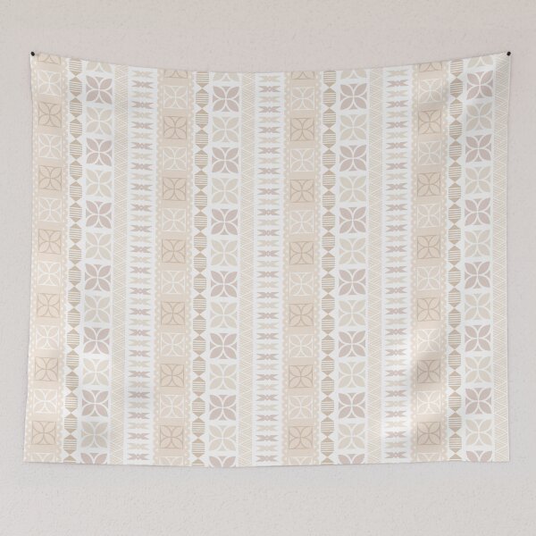 Item preview, Pasifika Alisi Pattern - Cream Beige designed and sold by lolomastudio.