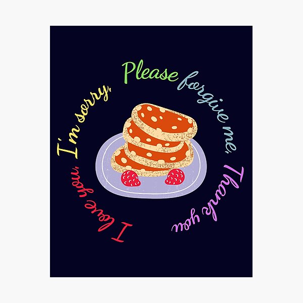 Item preview, Pancake Ho'oponopono Cleaning Tool - I love you Thank You designed and sold by UniverseStelar.