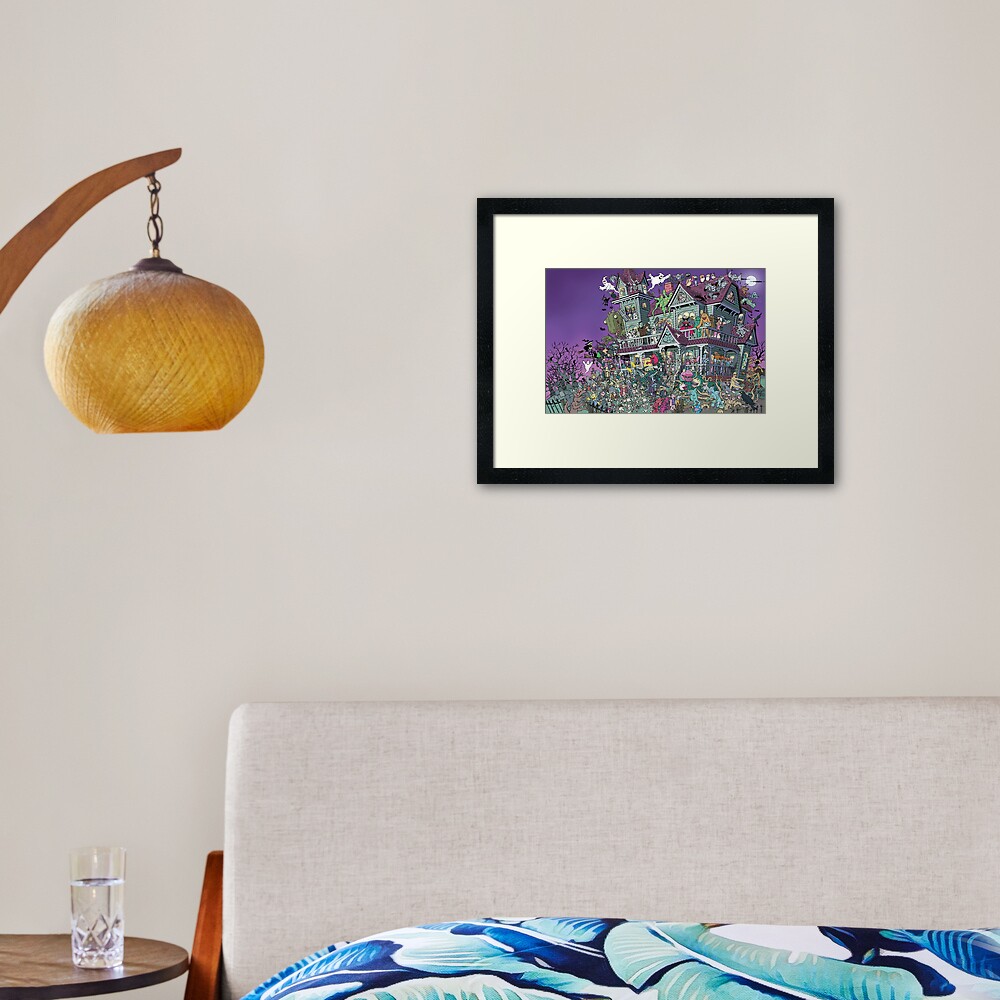 Item preview, Framed Art Print designed and sold by MrChuckles.