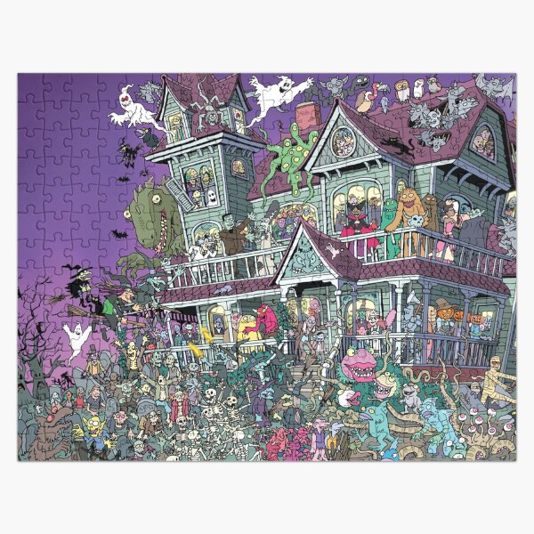 Haunted House Party Jigsaw Puzzle