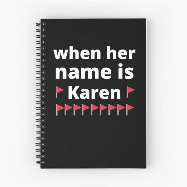 Item preview, Red Flag  Meme Trend When Her Name is Karen designed and sold by appareltolove.