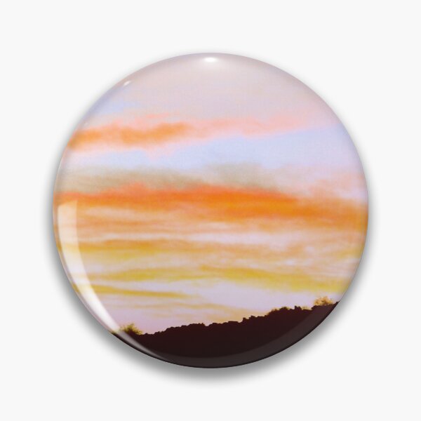 Item preview, Stunning evening vibrant sky with blue, orange and yellow sunset clouds in the desert designed and sold by Alahyane Said.