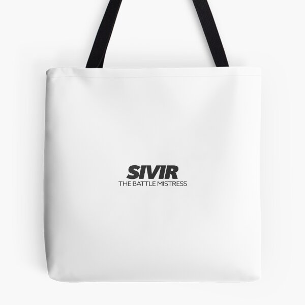 Item preview, Sivir "The Battle Mistress" | Black Text designed and sold by agsduy.